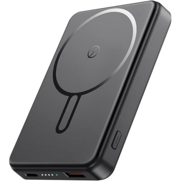 Magnetic power bank 12000mAh magsafe charger fast charging USB C wireless - Picture 7 of 7